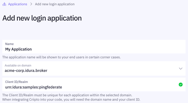 Create App